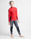 JUNIOR Rash Top (Long Sleeved) - RED