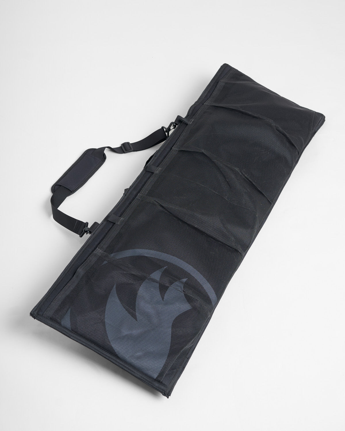 Akris - Ai Black Laser Cut Leather Shoulder Bag | Mitchell Stores