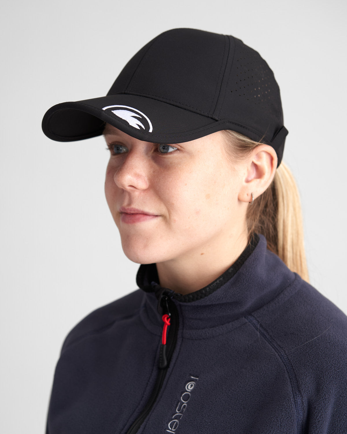 NEW Fall Icon Adjustable Baseball Cap - Rooster - Black by Anthropologie Lightning Rooster Snapback Hat – Blackberry Smoke main image 3