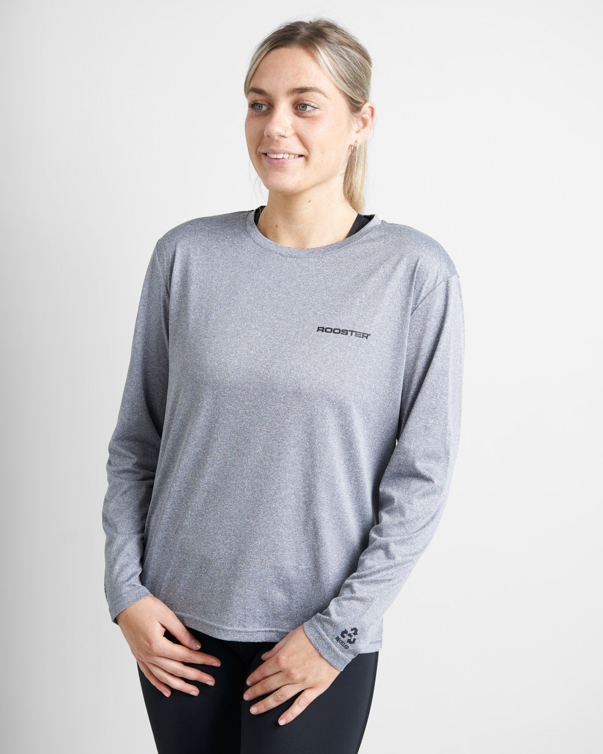 Rooster Long Sleeve T-Shirt, Unisex, UVF 50+, quick-dry, anti